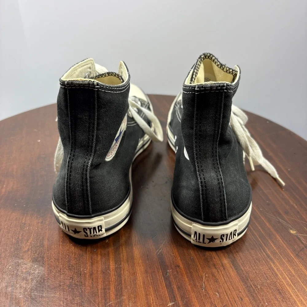 Converse Chuck Taylor All Star Canvas Sneaker M8 W10 Black High Top Casual M9160 - Picture 5 of 11